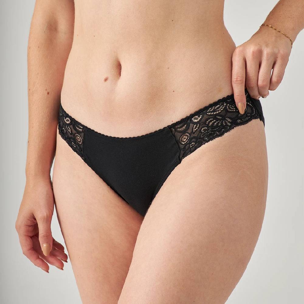 Snocks Brazilian Slips Mit Spitze Aus Bio-Baumwolle