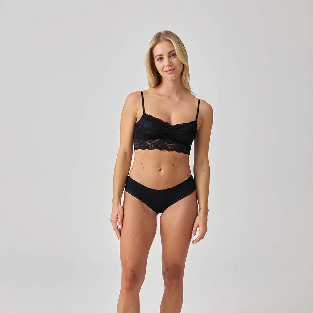 Snocks Brazilian Slips Mit Spitze Aus Bio-Baumwolle