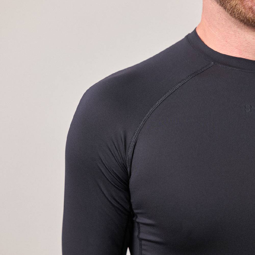 Snocks Funktionsshirt Langarm Herren Aus Recyceltem Polyester