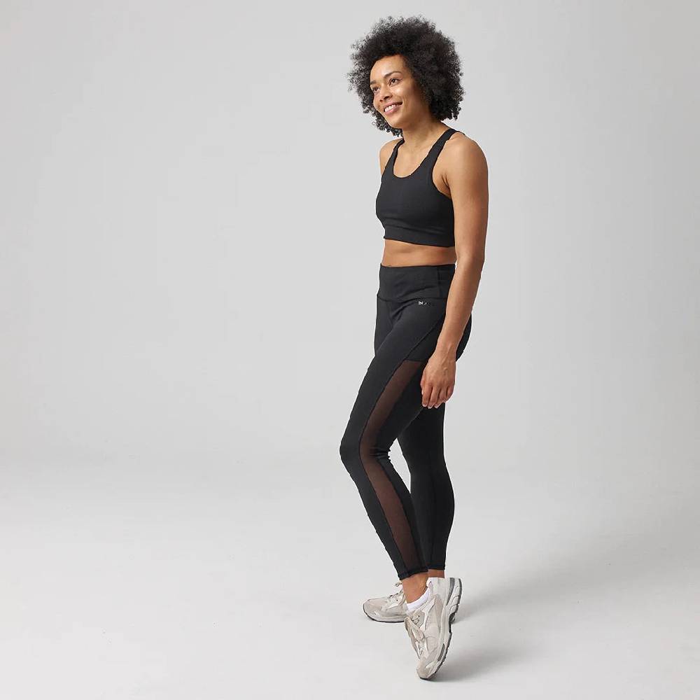 Snocks High Waist Leggings Mesh Aus Recyceltem Polyester