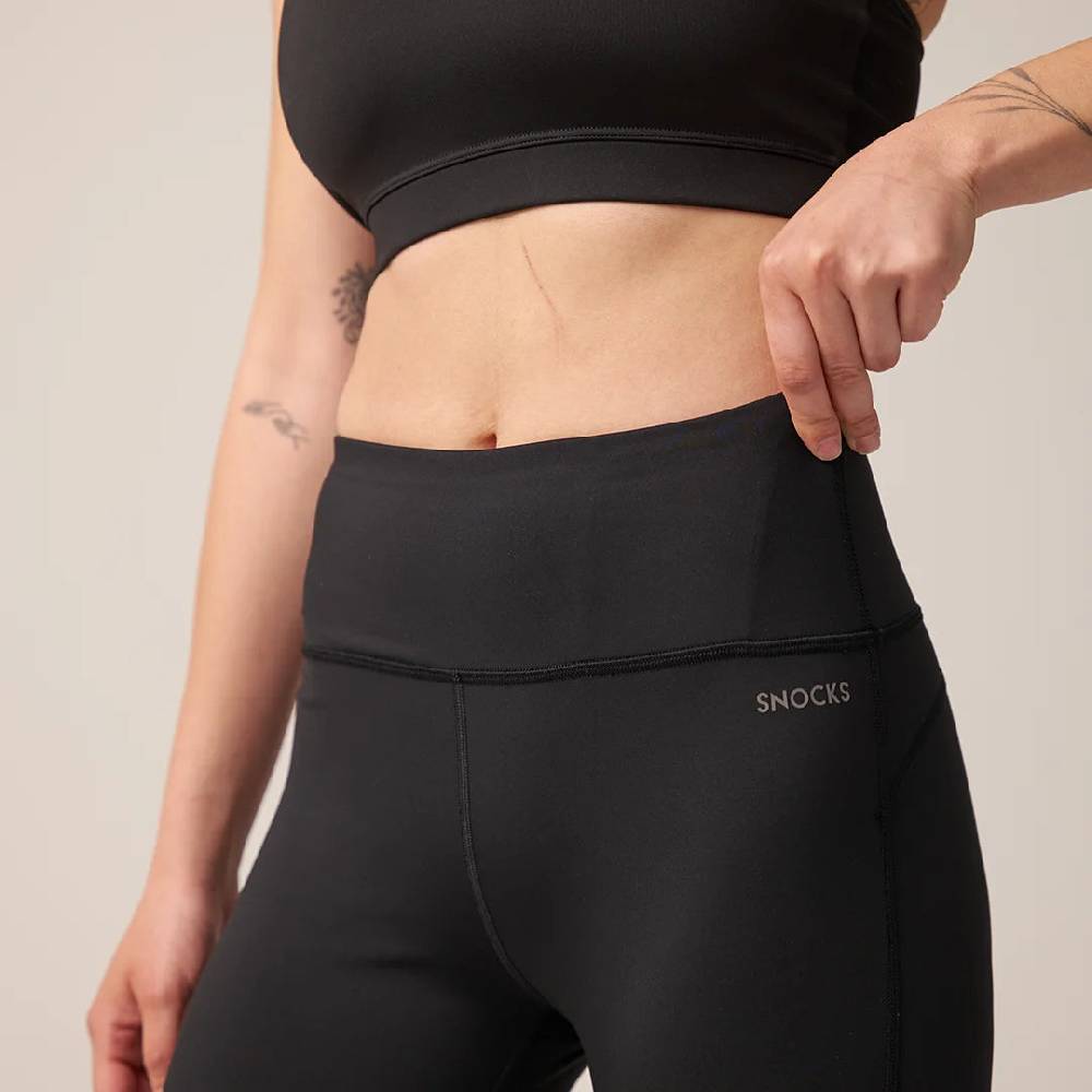 Snocks High Waist Leggings Reflective Aus Recyceltem Polyester