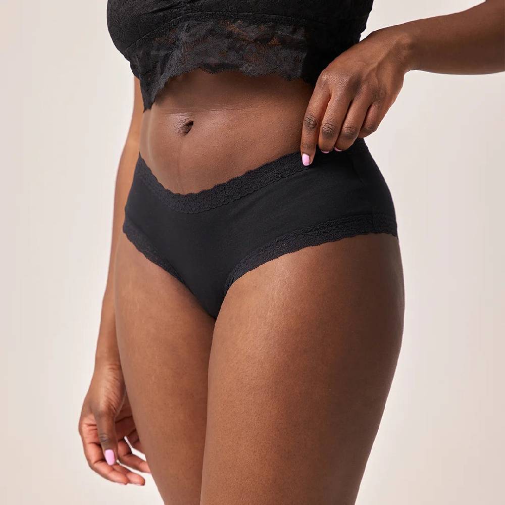 Snocks Hipster Panties Mit Spitze Aus Bio-Baumwolle