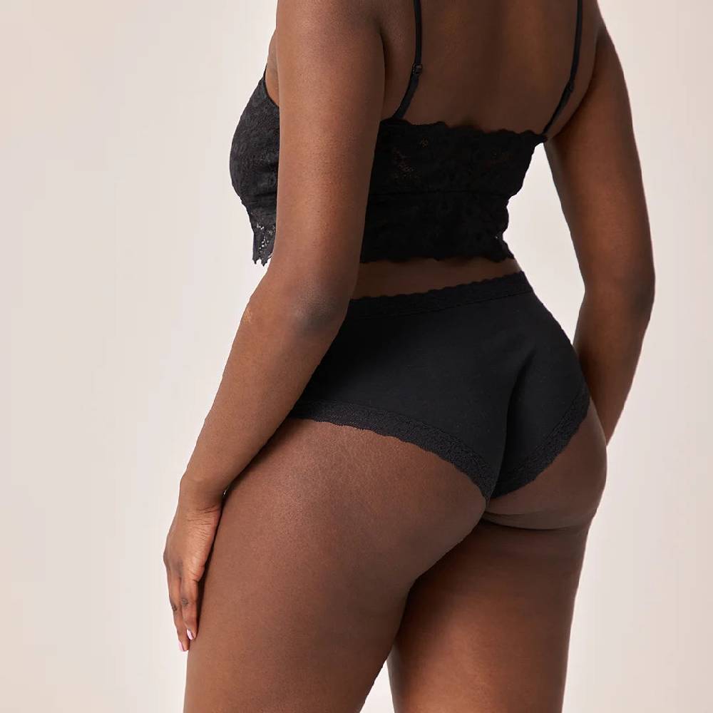 Snocks Hipster Panties Mit Spitze Aus Bio-Baumwolle