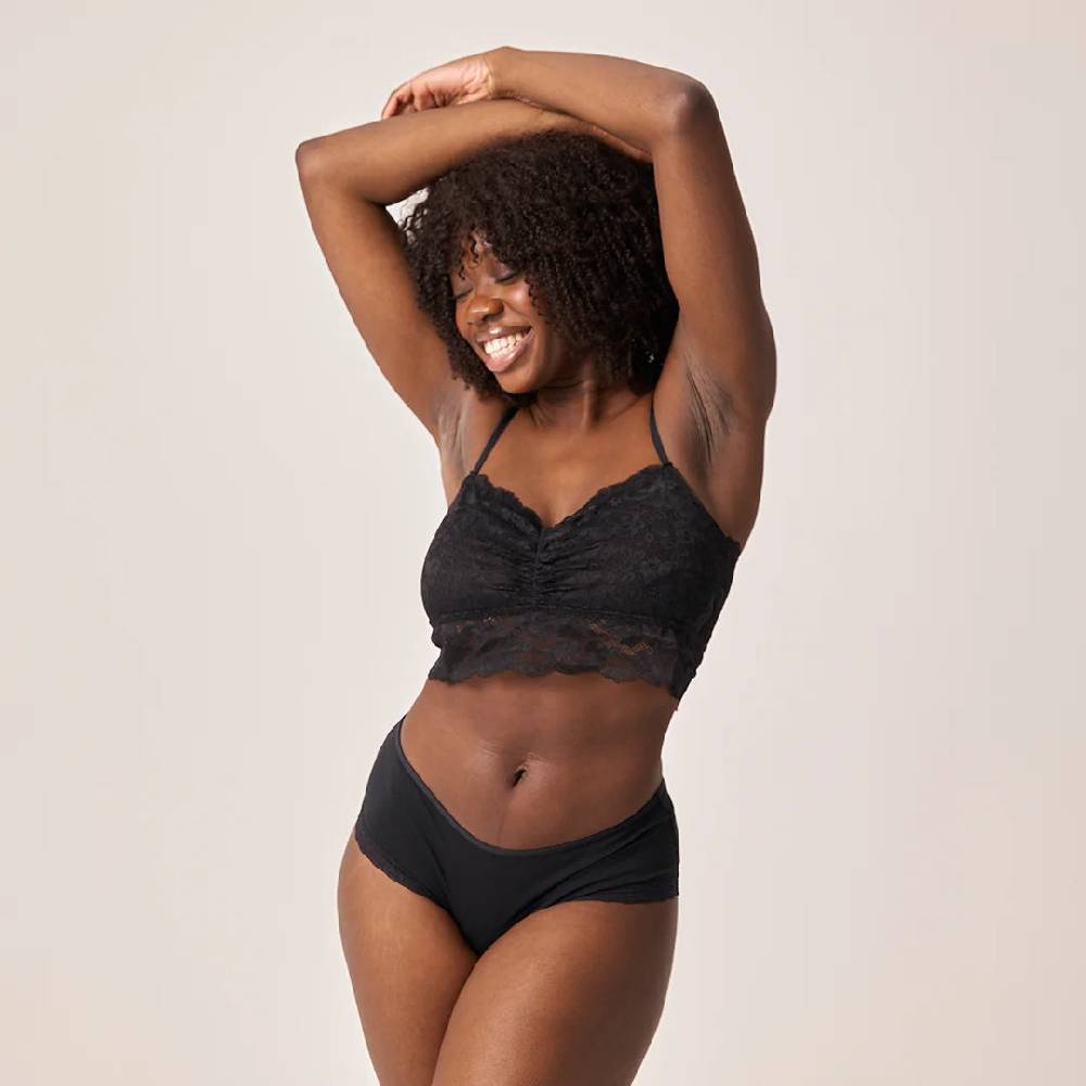 Snocks Hipster Panties Mit Spitze Aus Bio-Baumwolle