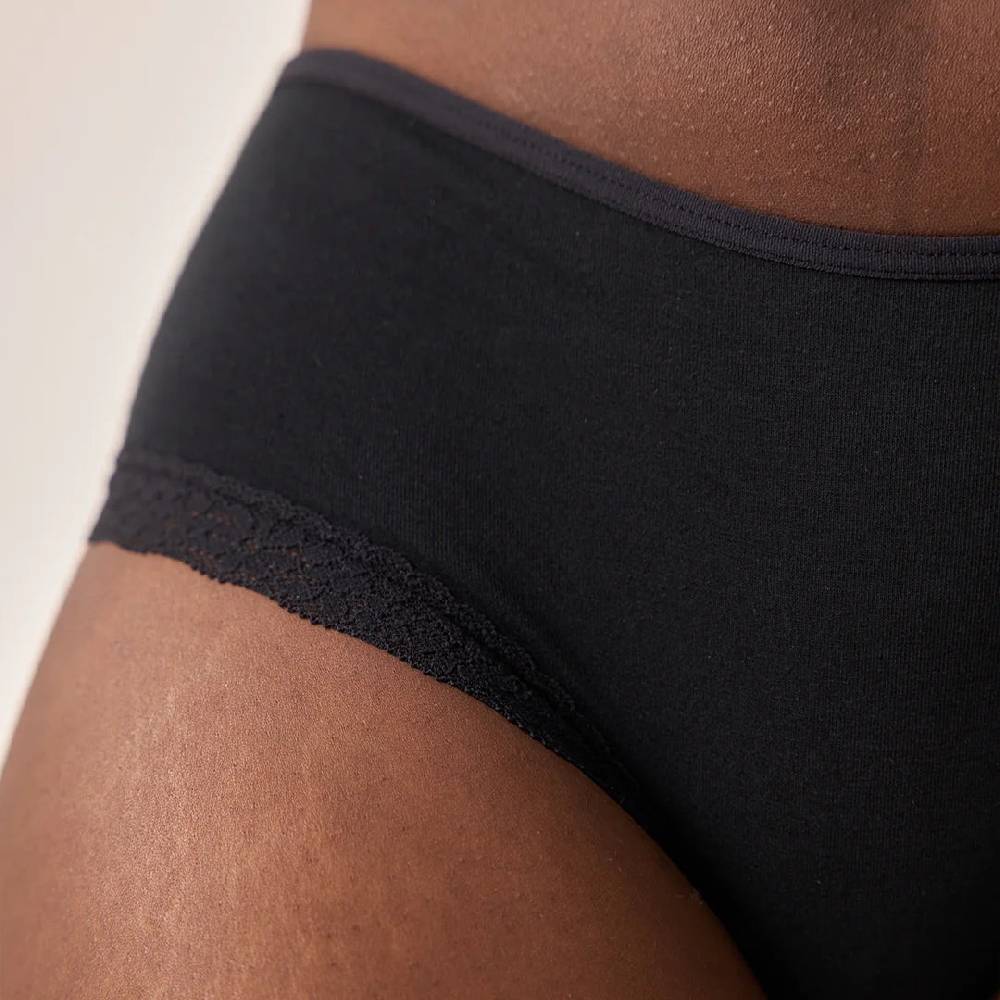 Snocks Hipster Panties Mit Spitze Aus Bio-Baumwolle