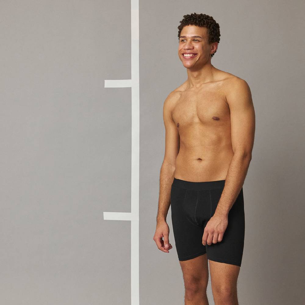 Snocks Lange Boxershorts Ohne Logo Aus Bio-Baumwolle