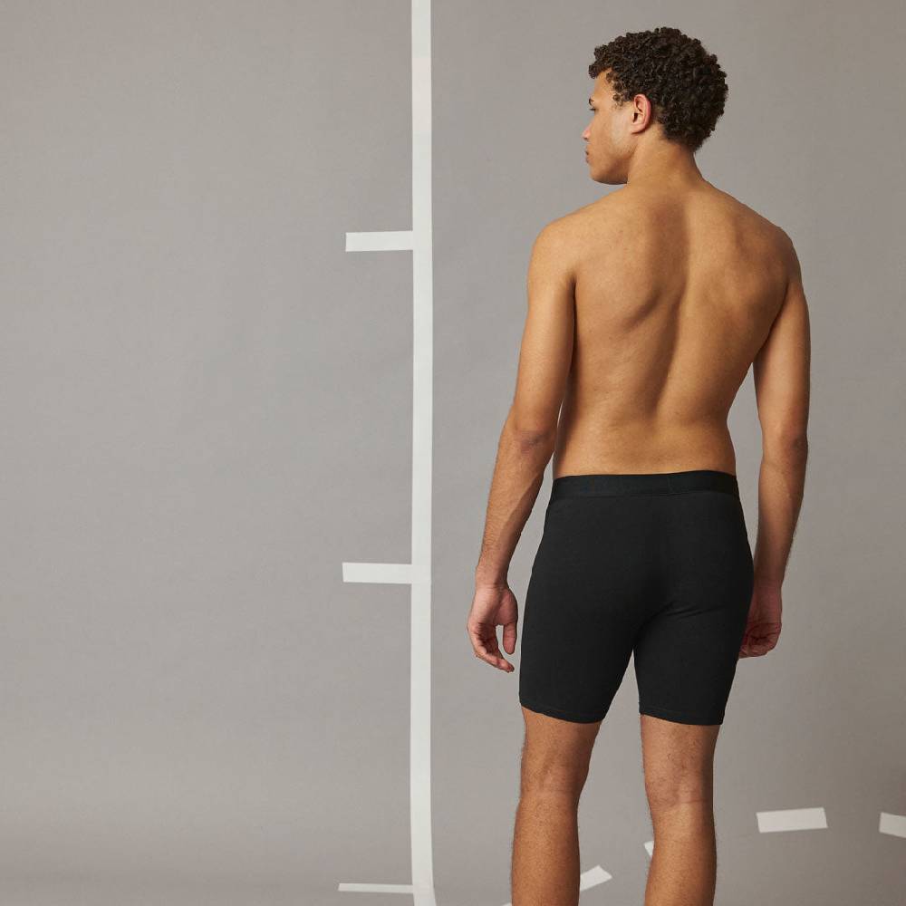 Snocks Lange Boxershorts Ohne Logo Aus Bio-Baumwolle