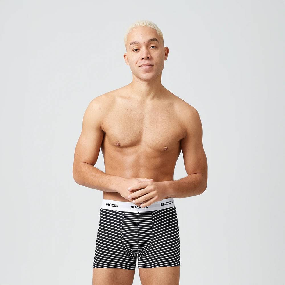 Snocks Boxershorts Mit Streifen Aus Bio-Baumwolle