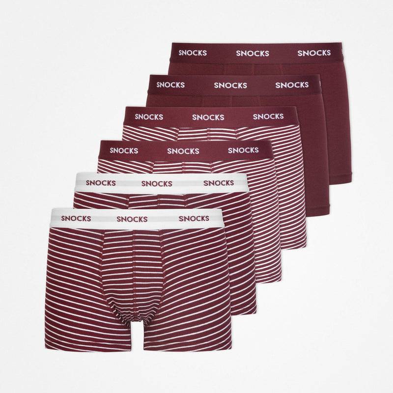 Snocks Boxershorts mit Streifen aus Bio-Baumwolle