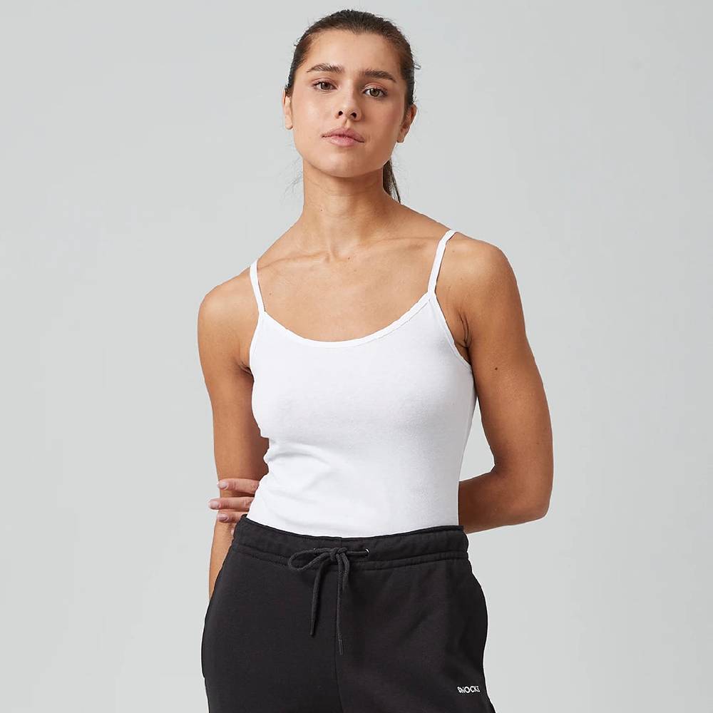 Snocks Damen Spaghetti Tops Aus Bio-Baumwolle