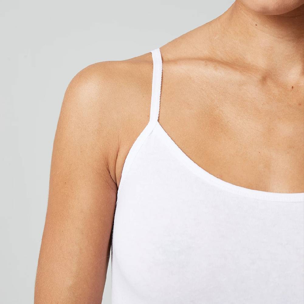 Snocks Damen Spaghetti Tops Aus Bio-Baumwolle