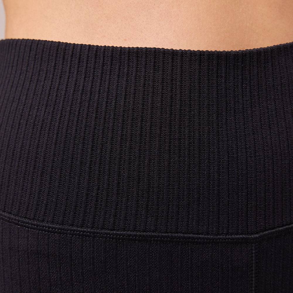 Snocks Gerippte Leggings Aus Recyceltem Polyamid