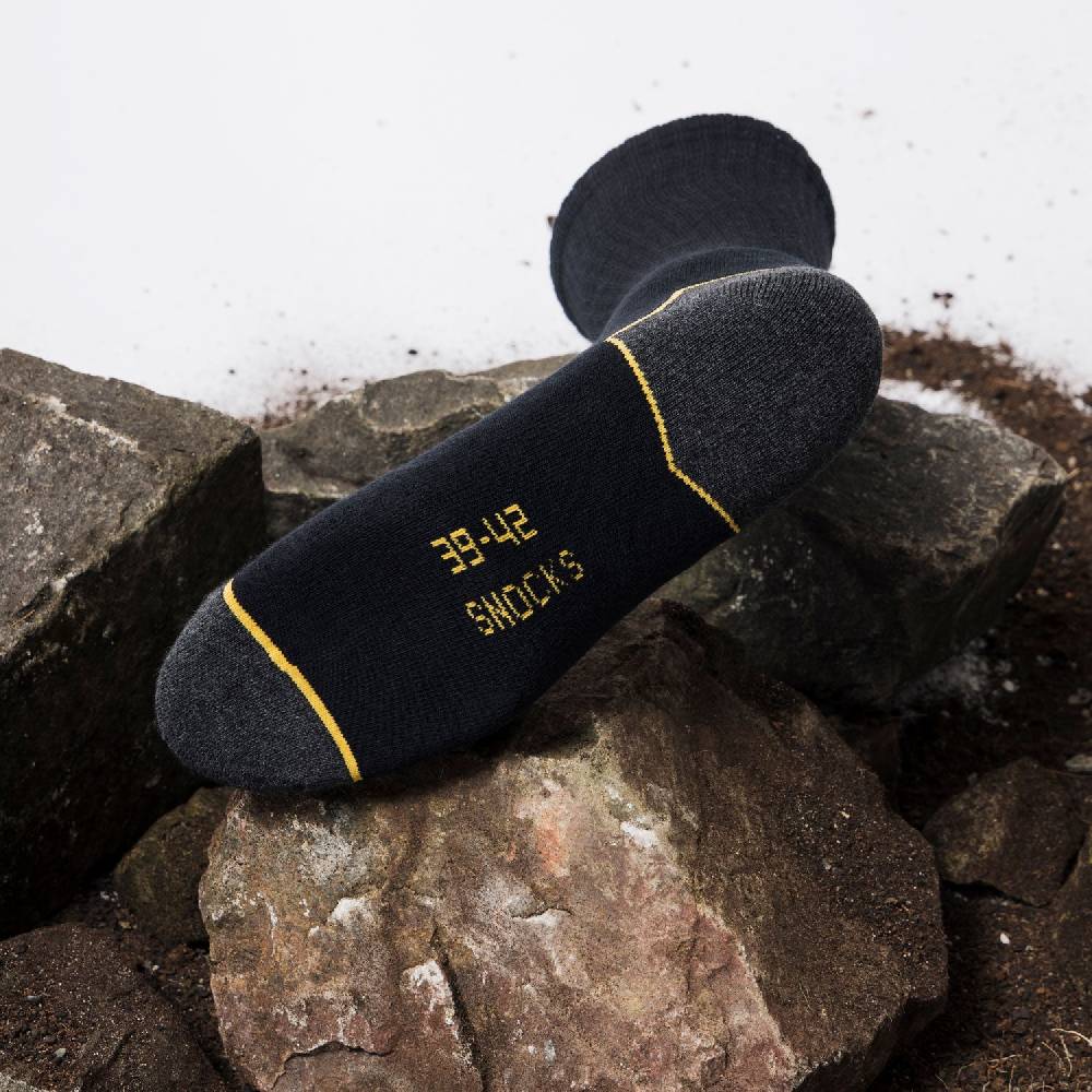 Snocks Hochwertige Arbeitssocken Aus Bio-Baumwolle