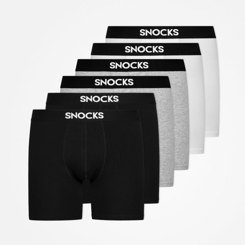 Snocks Lange Boxershorts aus Bio-Baumwolle