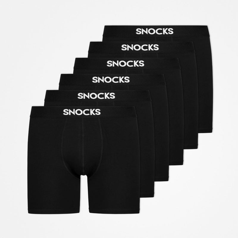 Snocks Lange Boxershorts aus Bio-Baumwolle