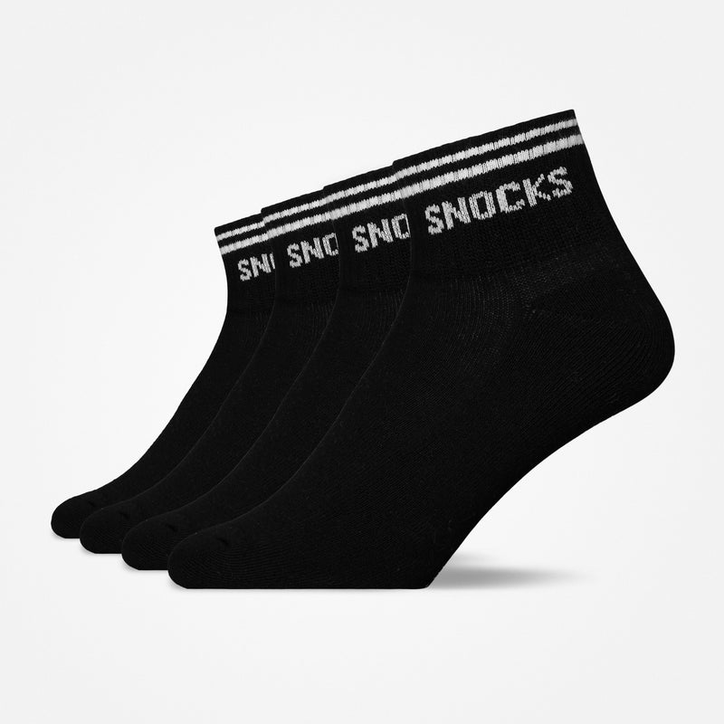 Snocks Retro Sneaker Socken aus Bio-Baumwolle