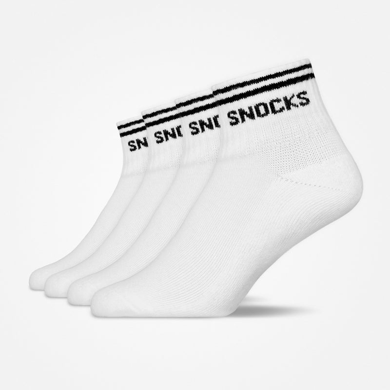 Snocks Retro Sneaker Socken aus Bio-Baumwolle