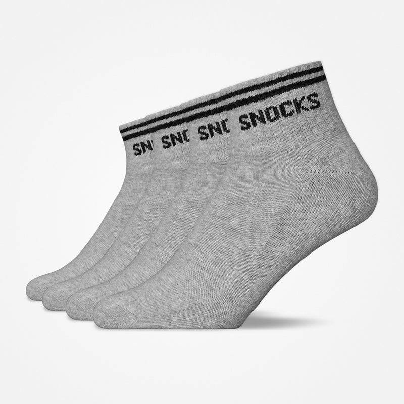 Snocks Retro Sneaker Socken aus Bio-Baumwolle