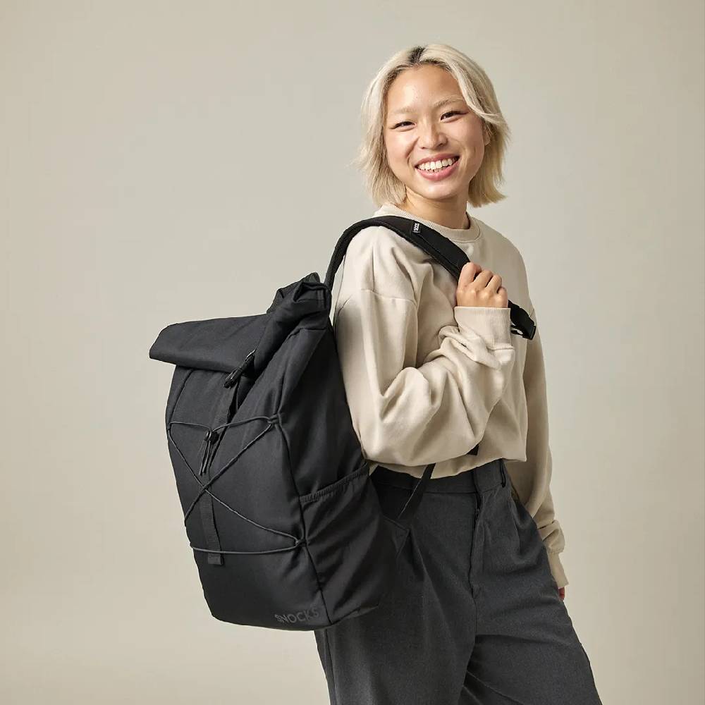 Snocks Rolltop Rucksack Aus Recyceltem Polyester