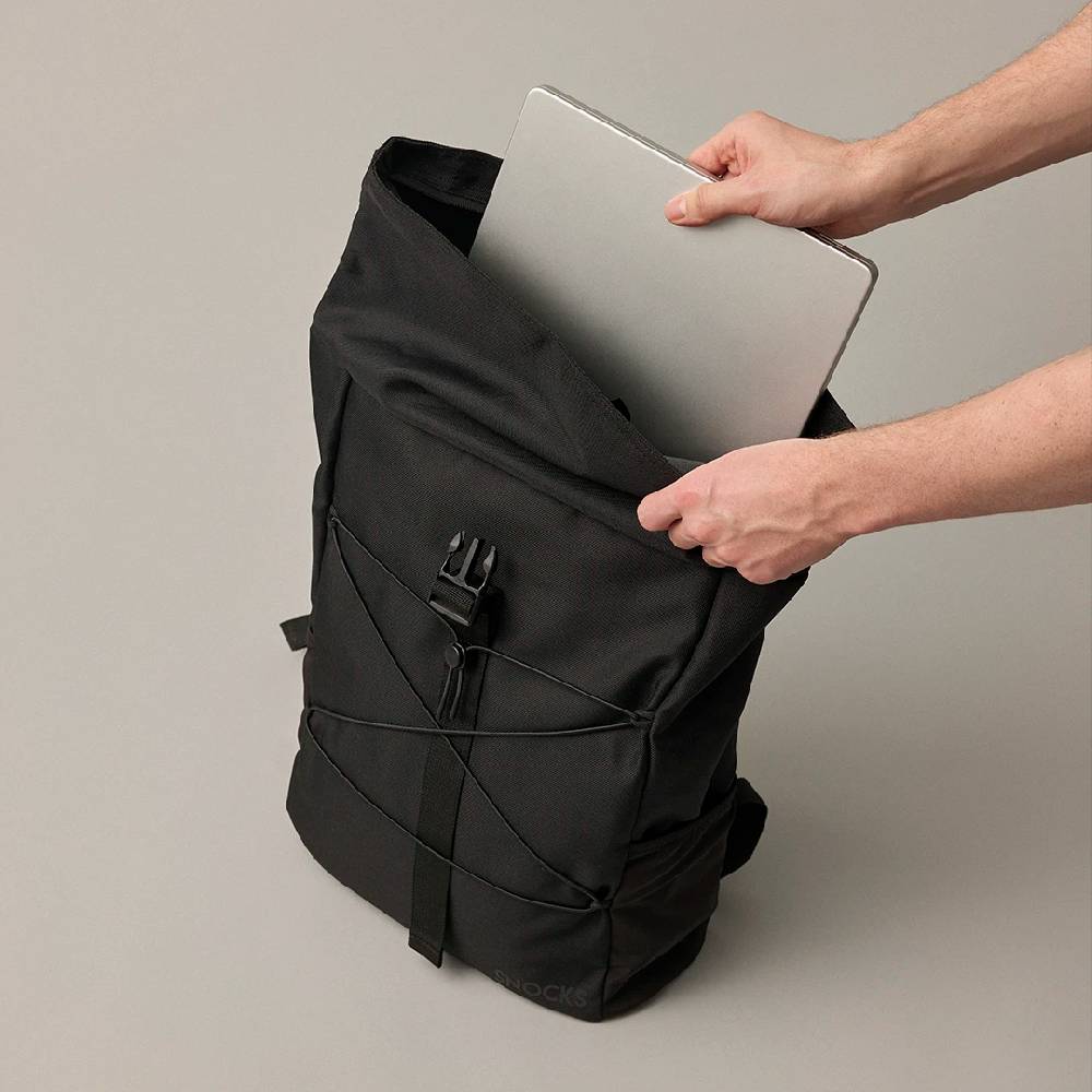 Snocks Rolltop Rucksack Aus Recyceltem Polyester