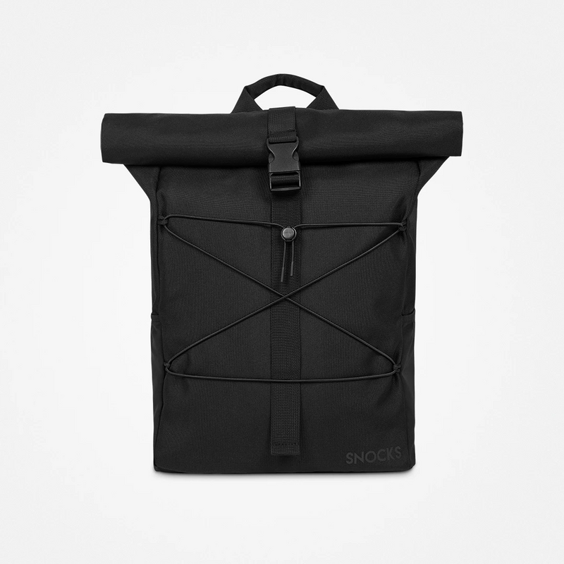 Snocks Rolltop Rucksack aus recyceltem Polyester