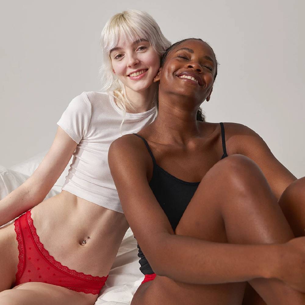 Snocks Tangas Mit Spitze