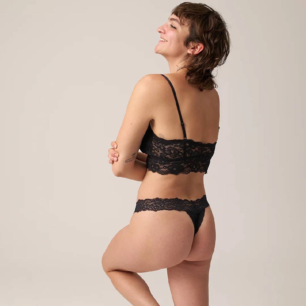 Snocks Tangas Mit Spitze Aus Bio-Baumwolle