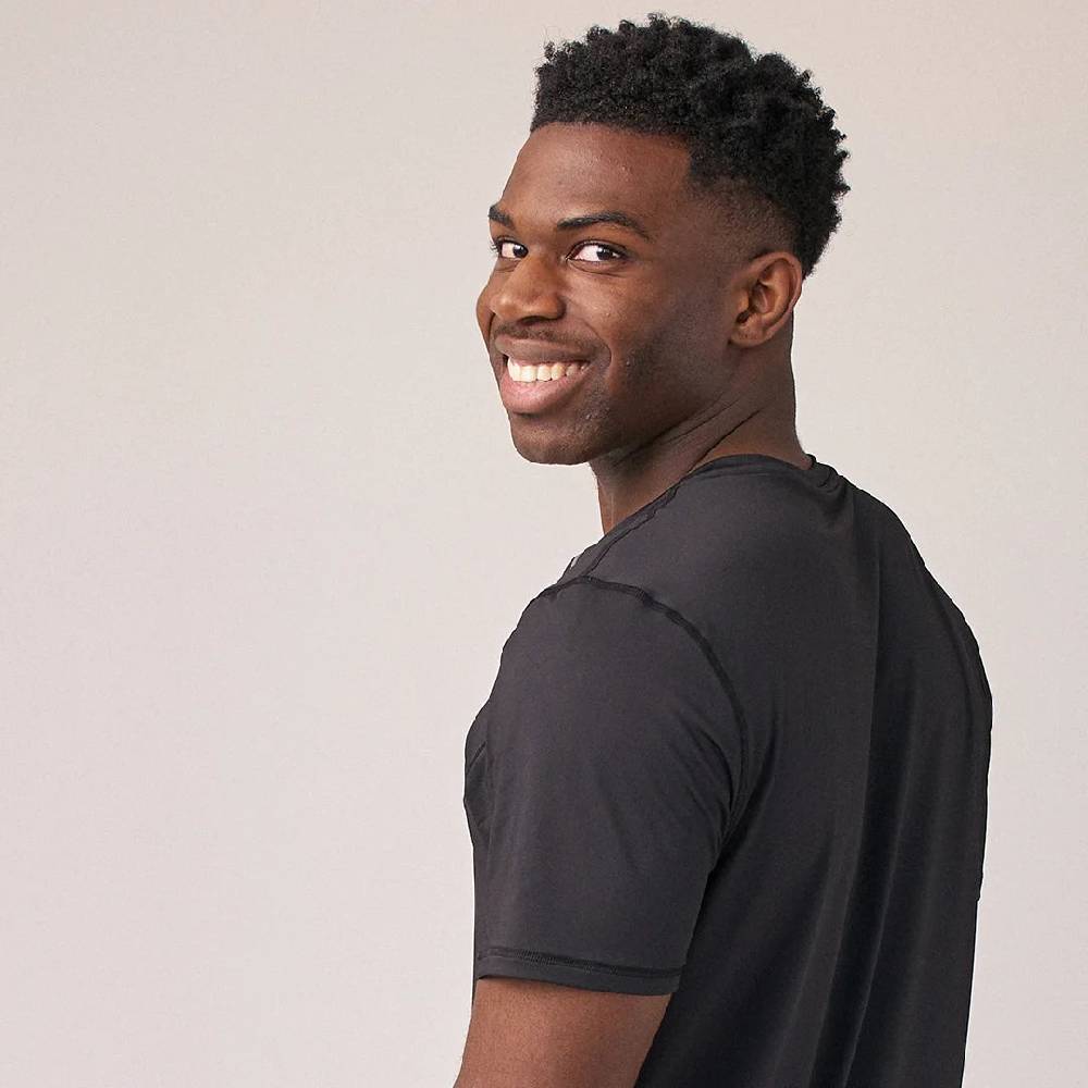 Snocks Trainingsshirt Mit Reflexstreifen Herren Aus Recyceltem Polyamid