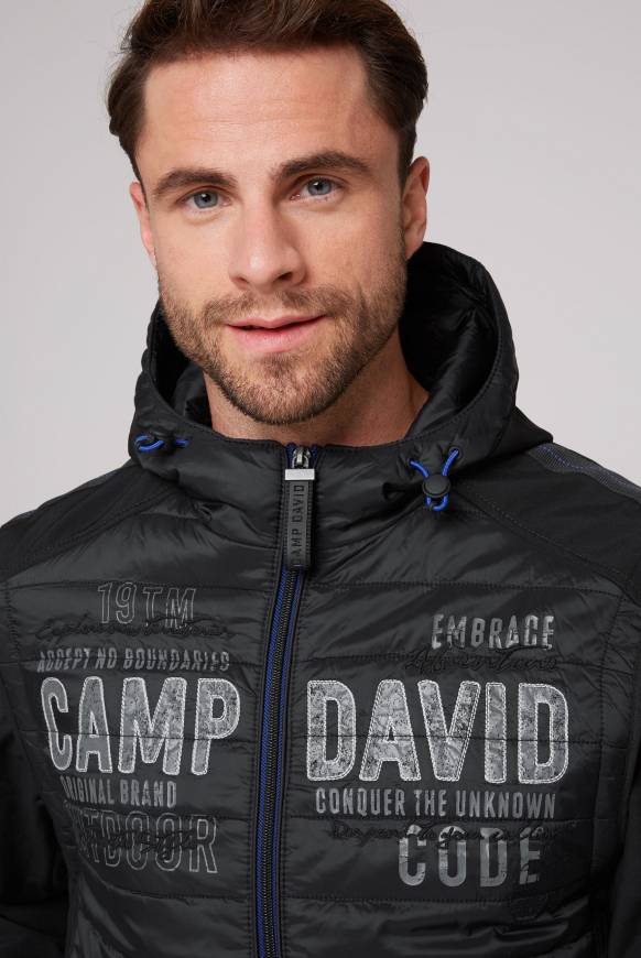 Soccx 2-in-1 Softshelljacke Mit Abtrennbaren Ärmeln Black / Black