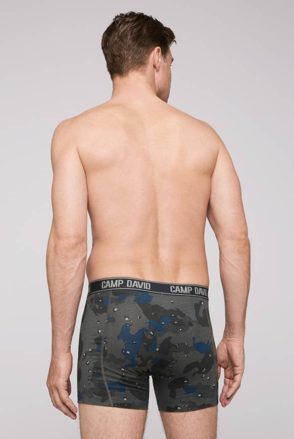 Soccx Boxershorts Mit All Over Print, 2er-Pack Light Blue / Anthra
