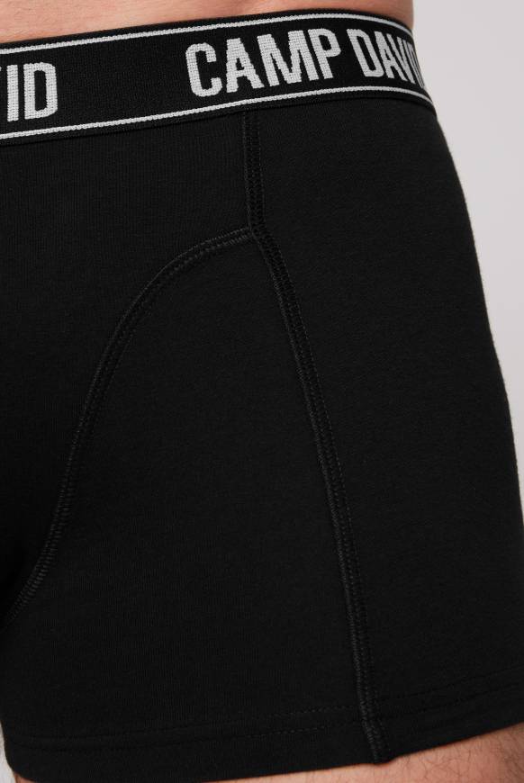 Soccx Boxershorts Mit Logo-Bund, 2er-Pack Black / Black