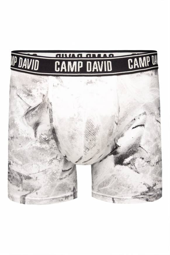 Soccx Boxershorts Mit Shark All Over Print Shark / White