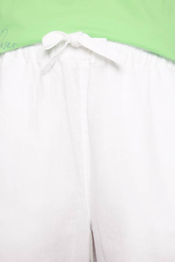 Soccx Culotte Aus Leinen Mit Elastikbund Opticwhite