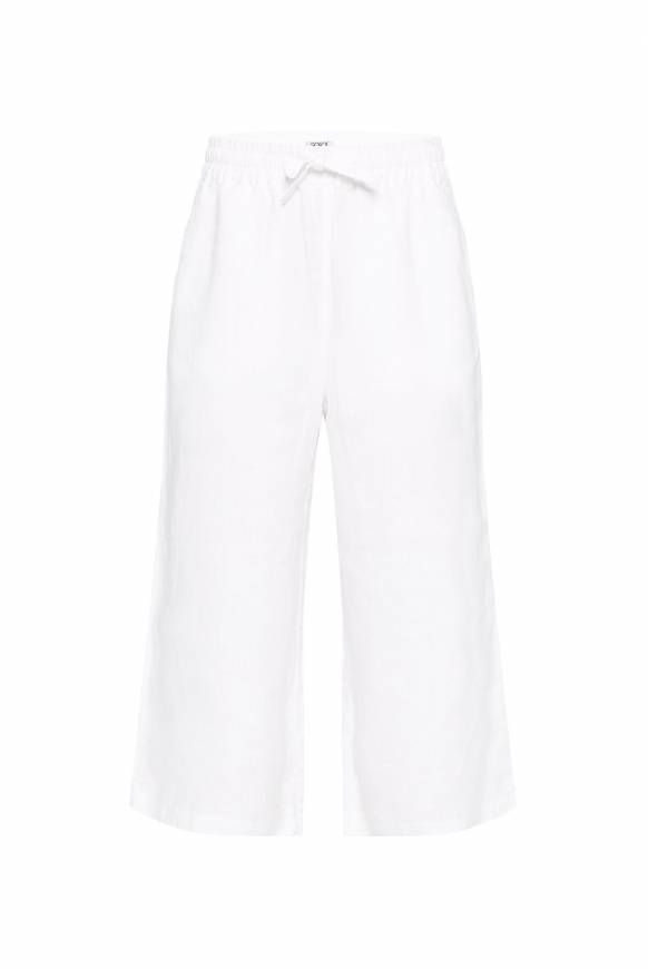 Soccx Culotte Aus Leinen Mit Elastikbund Opticwhite