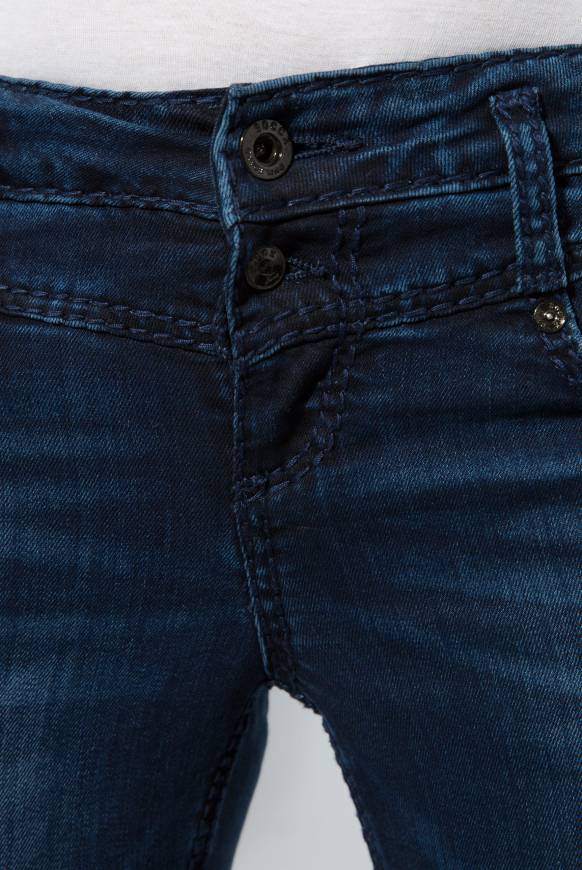Soccx Destroyed Jeans KA:RA Mit Dunkler Waschung Blue Black Vintage
