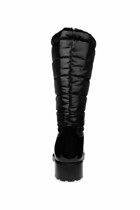 Soccx Gefütteter Gummistiefel Mit Steppschaft Black