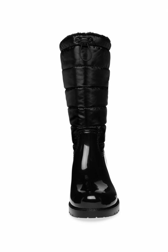 Soccx Gefütteter Gummistiefel Mit Steppschaft Black