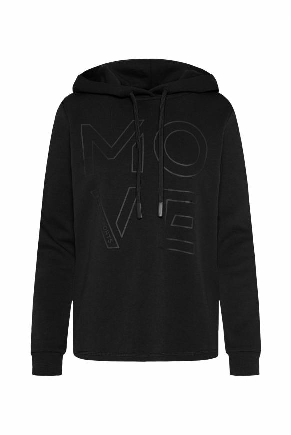 Soccx Hoodie Aus Interlock Mit Artwork Und Tapes Black