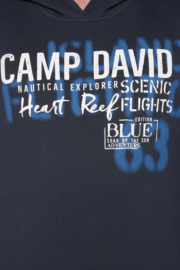 Soccx Hoodie Mit Spray-Effekt-Artwork Classic Navy L