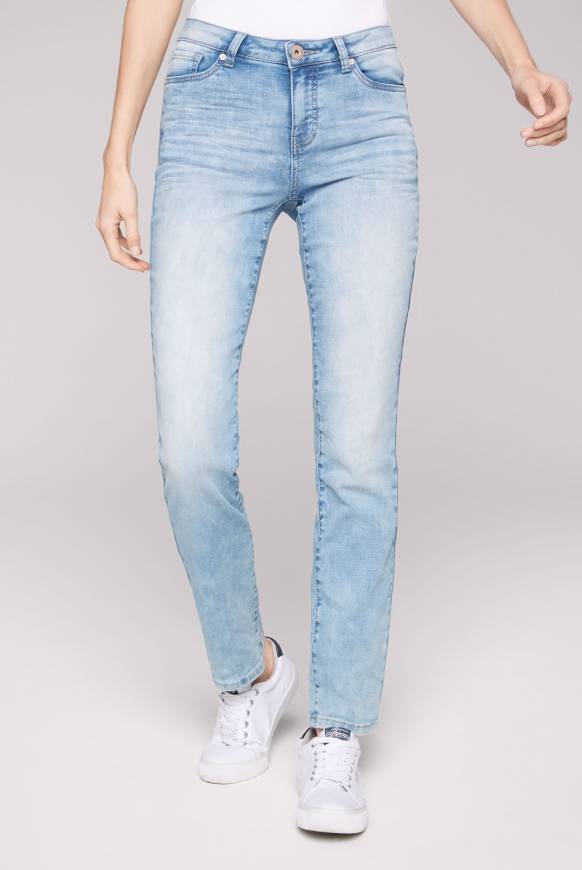 Soccx Jeans RO:MY aus Sweatmaterial jogg bleached blue