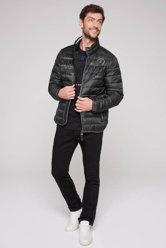 Soccx Leichte Steppjacke Mit Logo Prints Und Tapes Dark Anthra 4XL