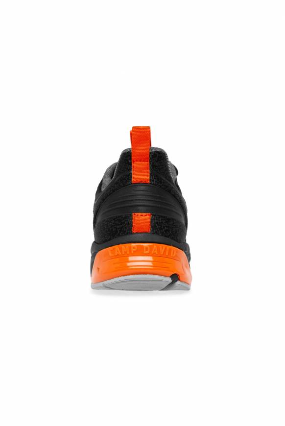 Soccx Premium Sneaker Im Knit-Design Mit 3D-Rubber-Elementen Black