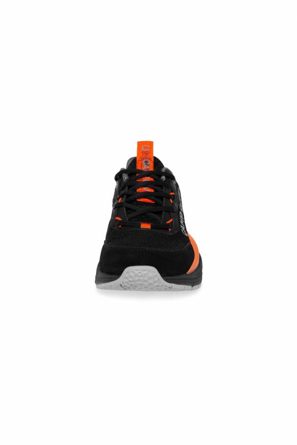 Soccx Premium Sneaker Im Knit-Design Mit 3D-Rubber-Elementen Black