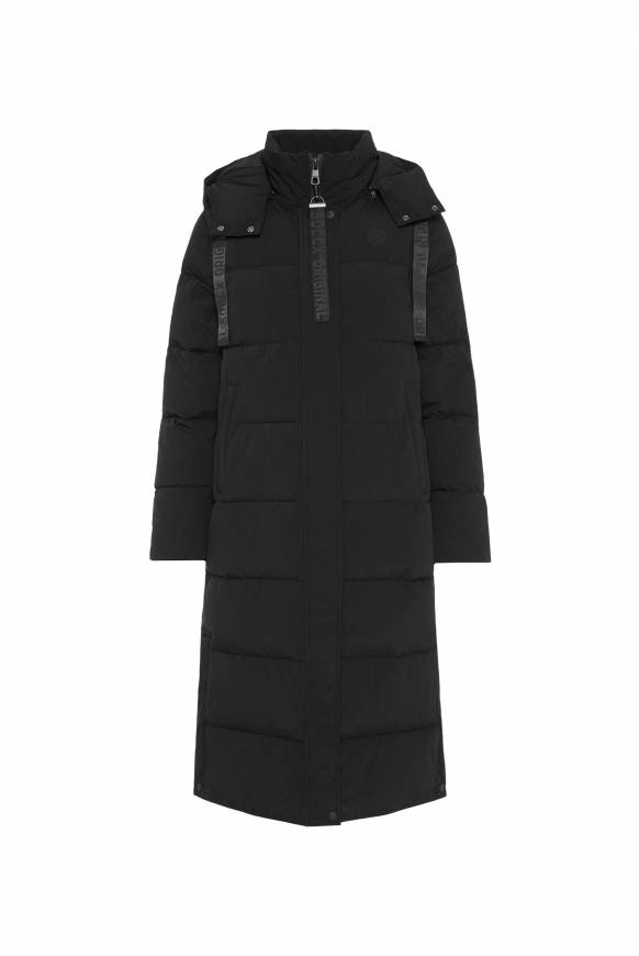 Soccx 2-in-1 Puffer Coat Und Weste Black