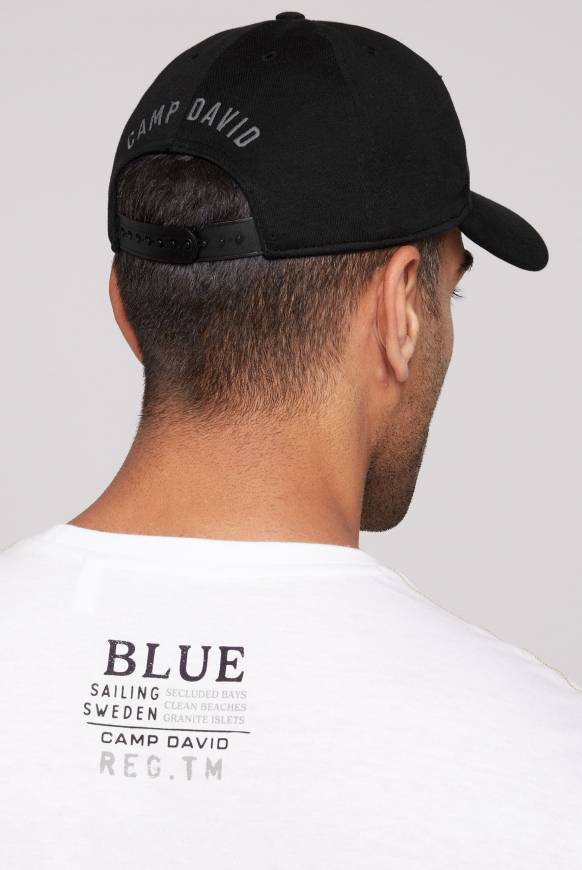 Soccx Base Cap Mit 3D-Stickerei Black