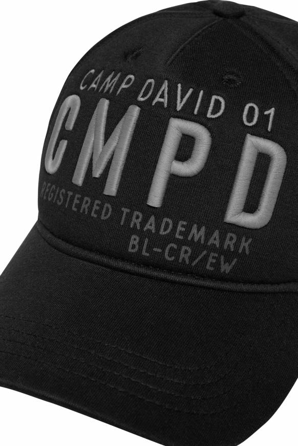 Soccx Base Cap Mit 3D-Stickerei Black