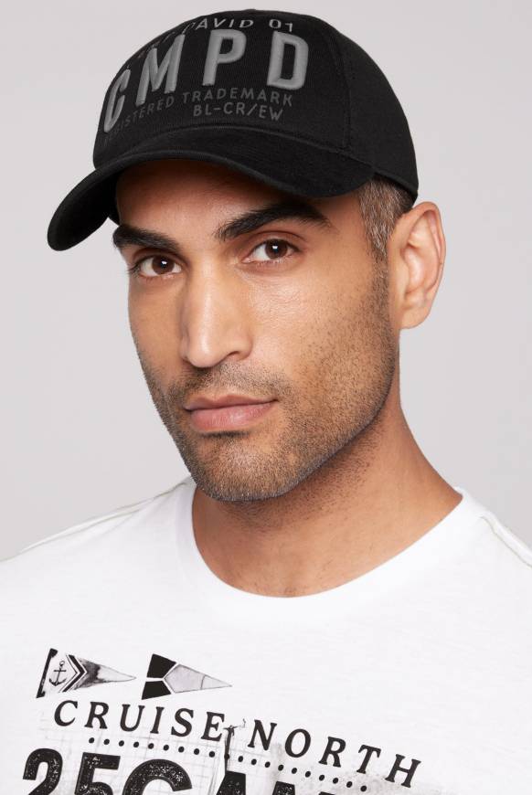 Soccx Base Cap mit 3D-Stickerei black