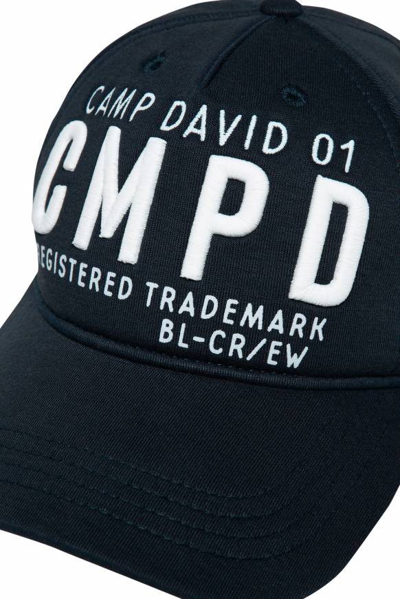 Soccx Base Cap Mit 3D-Stickerei Blue Navy