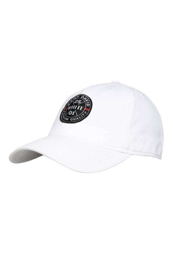 Soccx Base Cap Mit Label Patch Opticwhite