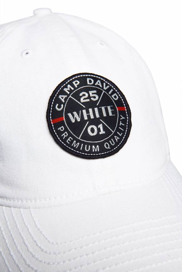 Soccx Base Cap Mit Label Patch Opticwhite